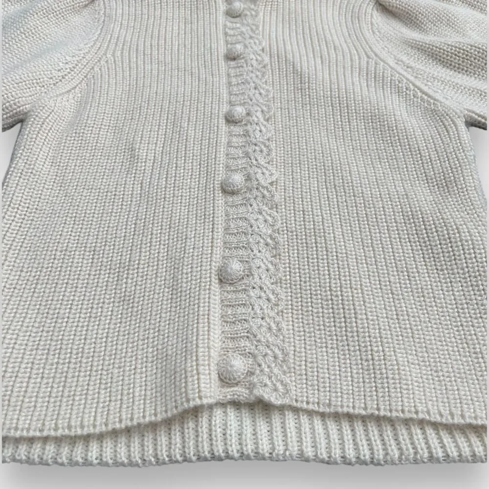 NWOT Doen Heleine Cardigan Hand knitted Women's Size Medium - Picture 4 of 13